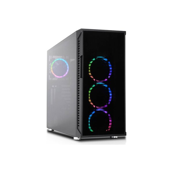 Nanoxia Gehäuse A-RGB ATX-Glas-Front-USB3.1 ARGB with ODD