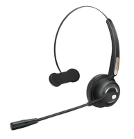 MediaRange Headset Bluetooth monaural mit Mikrofon schwarz