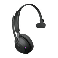 Jabra Headset Evolve2 65 MS Mono, inkl. Link 380a