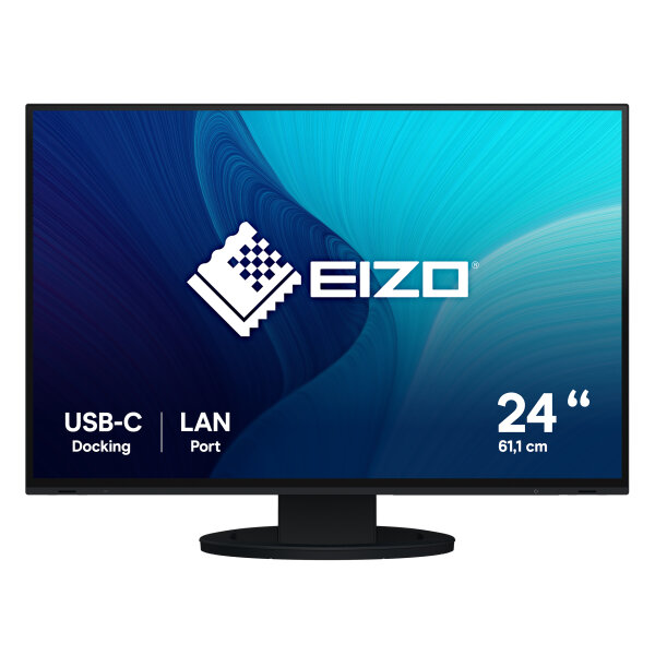 EIZO 61.0cm (24")   EV2495-BK    16:10 HDMI+DP+USB-C IPS bl.