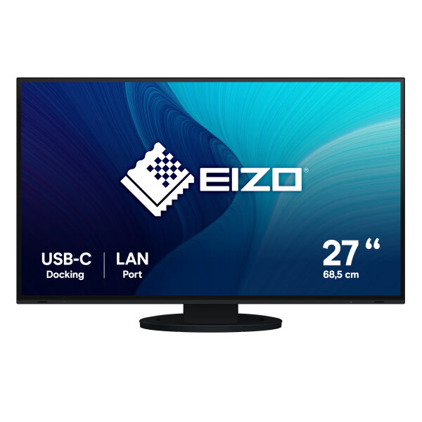 EIZO 68.0cm (27")   EV2795-BK   16:9 HDMI+DP+USB-C IPS black