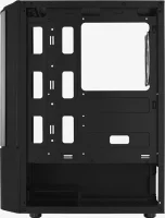 AeroCool Geh Midi Quantum v3 Black MicroATX/ATX/MiniITX