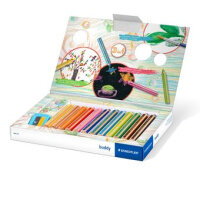 STAEDTLER Buntstift Noris jun 12ST 3in1 + Spitzer
