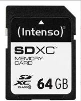 SD Card 64GB Intenso SDXC Class10