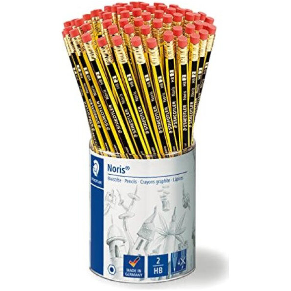 STAEDTLER Köcher Bleistift Noris Ti  72 Stück Sechskant