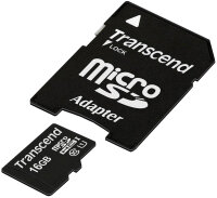 Transcend 16GB microSDHC Class 10 UHS-I MLC Klasse 10