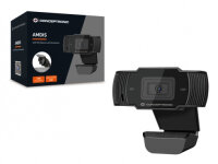 Conceptronic Amdis 720P HD WebCam 30Hz USB 2.0 schwarz