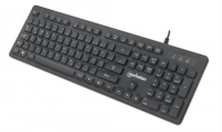 Manhattan Ultraflache USB-Gaming-Tastatur mit LEDs, 12...