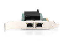 DIGITUS Dual Gigabit Ethernet PCI Express Karte, 2-Port