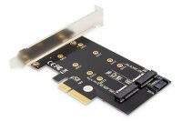 Digitus M.2 NGFF / NVMe SSD PCI Express 3.0 (x4) Add-On...