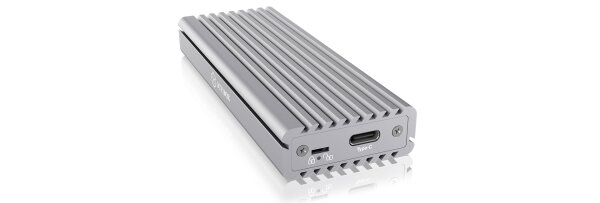 Icy Box M.2 2280/2260/2242 SSD Case USB-C 3.1 Aluminium externes M2 / USBC Gehäuse
