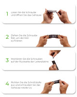 Icy Box M.2 2280/2260/2242 SSD Case USB-C 3.1 Aluminium externes M2 / USBC Gehäuse