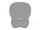 DELOCK Ergon. Mauspad mit Handballenauflage 245x206mm grau