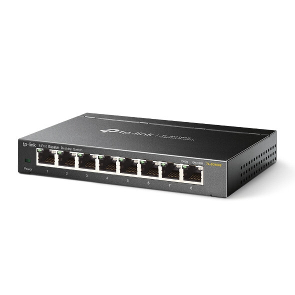 TP-Link Switch 8x GE TL-SG108s Metall Gehäuse