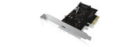 PCI Card IcyBox USB Type-C Controller Karte IB-PCI1901-C32