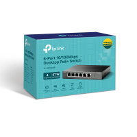 TP-Link Switch 6x FE TL-SF1006P (davon 4PoE+)
