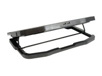 CONCEPTRONIC 2-Fan USB-A2.0 Laptop-Kühlpad  7Kg ERGO  17" sw
