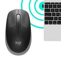 Logitech Wireless Mouse M190 grey retail