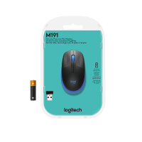 Logitech Wireless Mouse M190 blue retail