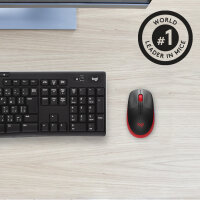 Logitech Wireless Mouse M190 red retail