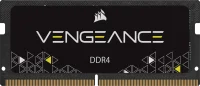 SO DDR4  16GB PC 2400 CL16 CORSAIR VENGEANCE Black retail