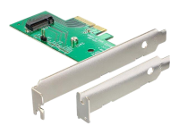 DeLOCK Riser Card M.2 auf PCIe x4 Adapter 1x M2 NGFF Slot...