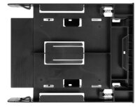 Adapter  IcyDock  3,5" -> 5,25" + 2x6,3cm HDDs/SSDs 7-9,5mm