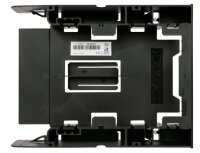Adapter  IcyDock  3,5" -> 5,25" + 2x6,3cm HDDs/SSDs 7-9,5mm