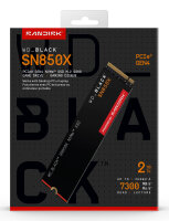 SSD WD Black  M.2 2280       2TB NVMe    SN850X intern