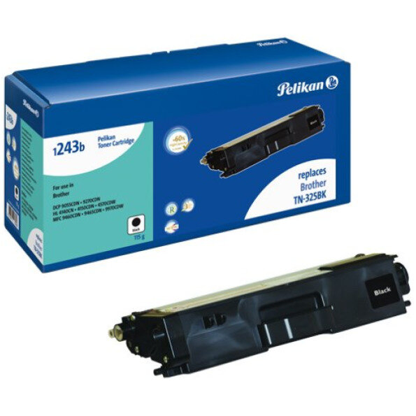 Pelikan Toner Brother TN-325BK 1243b schwarz rebuilt
