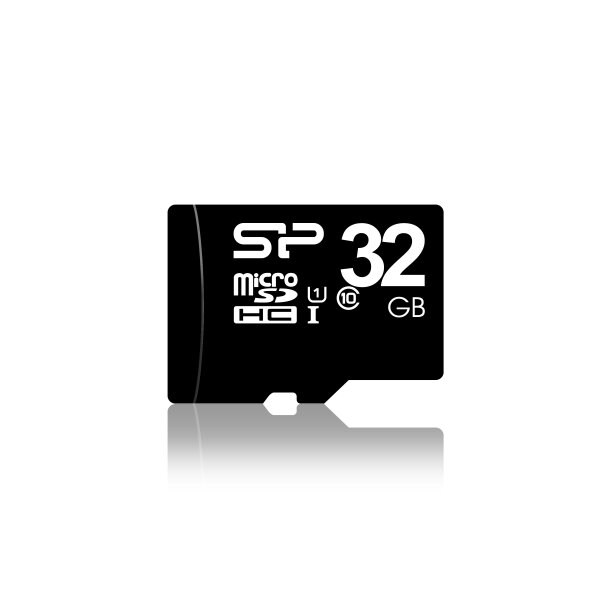 Silicon Power MicroSD Card 32GB SDHC CL.10 inkl. Adapter