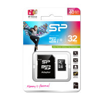 Silicon Power MicroSD Card 32GB SDHC CL.10 inkl. Adapter