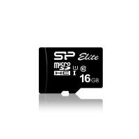 Silicon Power MicroSD Card 16GB UHS-1 Elite/CL.10 inkl....