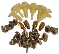 Einbau Mount Kit Befestigungsset 25 Schrauben für Case/HD/FDD + 1ß Mainboard Abstandshalter