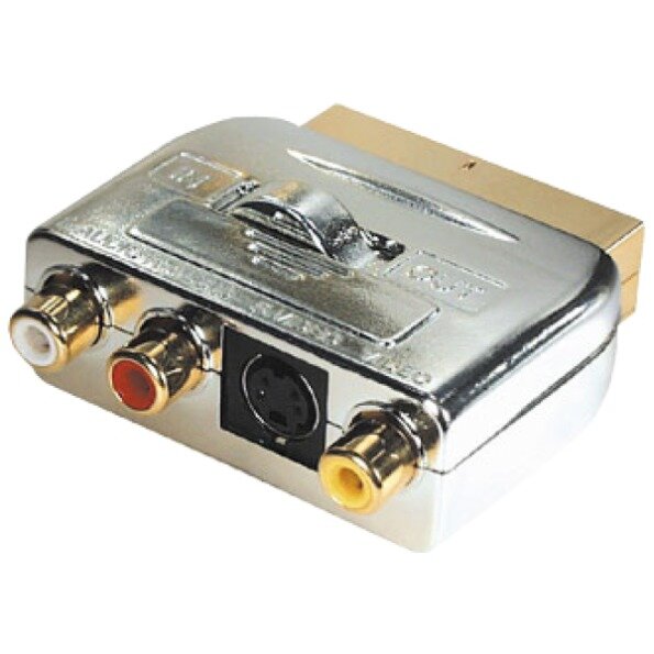 SCART Adapter 3xChinch Kupp.
