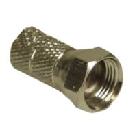 F-Stecker für Koaxialkabel