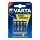 Varta Batterie LONGLIFE Power AAA Micro    NEU          4St.