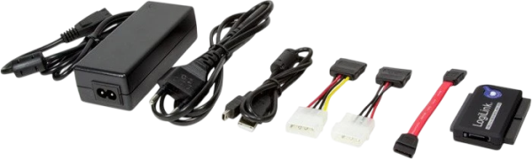 LogiLink Adapter 2.5+3.5+5.25" USB/IDE/SATA Adapter schwarz