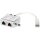Equip 2-Port RJ45 Y-Splitter Anschlussverdoppler STP CAT5e 15cm weiß