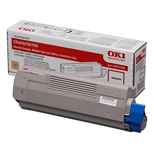 OKI C5650/C5750 Magenta Toner 2000 Seiten