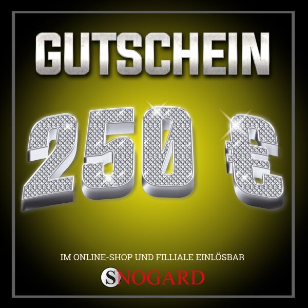 Gutschein 250,00  Euro