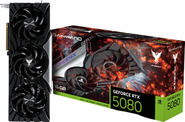 16GB Gainward GeForce RTX 5080 Phoenix V1 GDDR7 NVIDIA RTX5080
