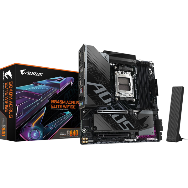 Gigabyte B840M AORUS Elite WIFI6E mATX