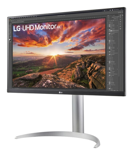 68.6cm (27") LG 27UP850K-W IPS 4K UHD 3840x2160 Monitor 60Hz Blaulichtfilter