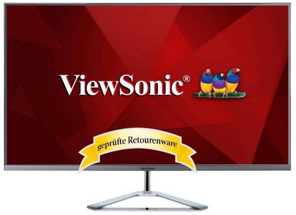 31.5" ViewSonic VX3276-2K-MH IPS WQHD Monitor silber SONDERWARE