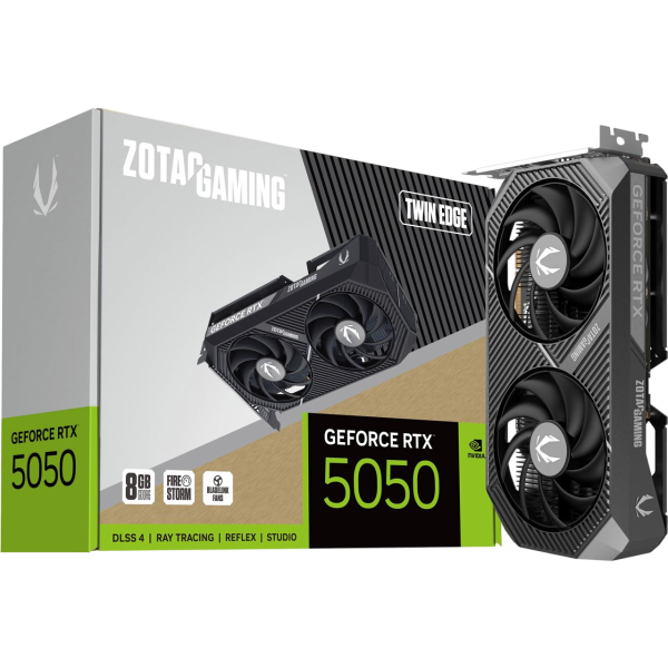 8GB Zotac Gaming GeForce RTX 5050 Twin Edge GDDR6 2 Lüfter RTX5050