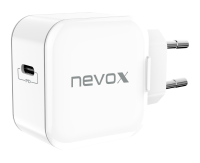 Nevox USB-C PD Ladegerät 20W AC 100-240V Power...