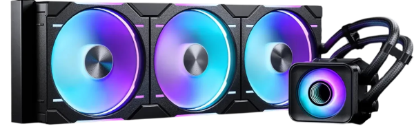 Phanteks Glacier One 420D30 X2 Black 420mm Wasserkühlung