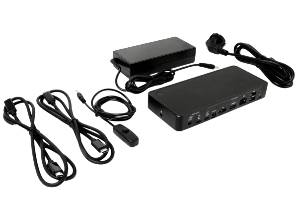 Club3D KVM Switch 4K-60Hz KVM-Umschalter HDMI, DisplayPort Fernbedienung 3840 x 2160 Pixel