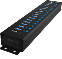 Icy Box IB-HUB1717-U3 USB-B 3.0 Hub schwarz